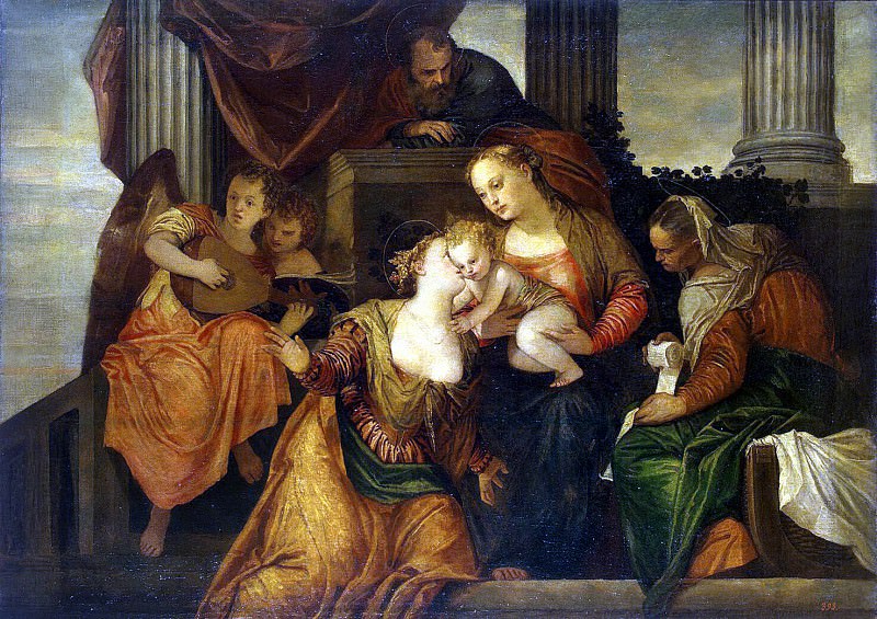Veronese, Paolo – Betrothal of St. Catherine, Hermitage ~ part 03