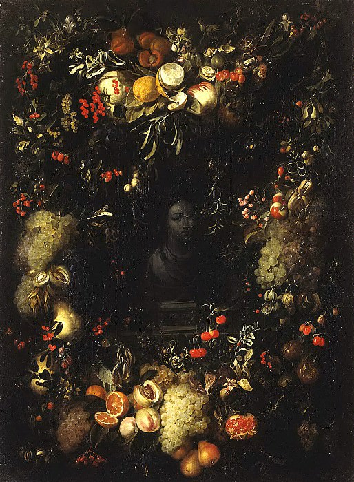 Gillemans, Jan Pauvel Senior – Bust of Madonna in the garland of fruit, Hermitage ~ part 03