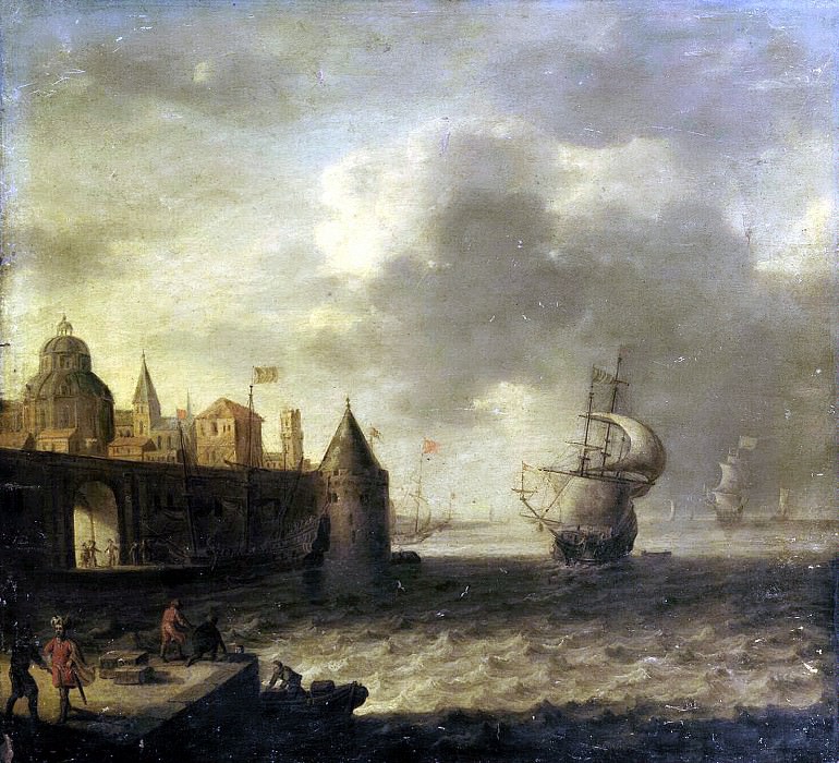 Velde, Peter van de – harbors, Hermitage ~ part 03