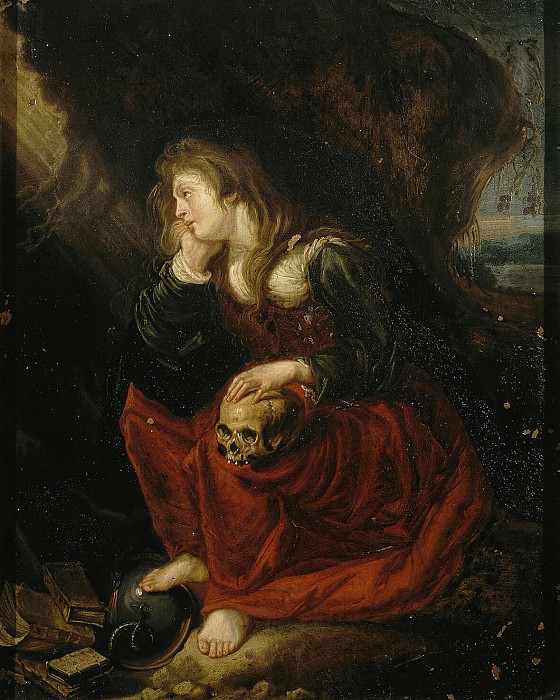 Vos, Simon de – Repentant Mary Magdalene, Hermitage ~ part 03
