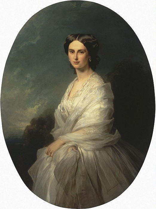 Winterhalter, Francois Xavier – Portrait of Countess Sophia Andreevny Bobrinsk, Hermitage ~ part 03
