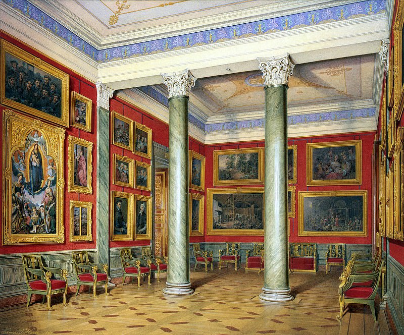 Gow, Edward P. – Types halls of the New Hermitage. Hall of the German school, Hermitage ~ part 03