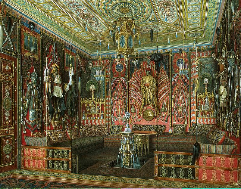 Hau Edward Petrovich – Turkish room in the Catherine Palace of Tsarskoe Selo, Hermitage ~ part 03