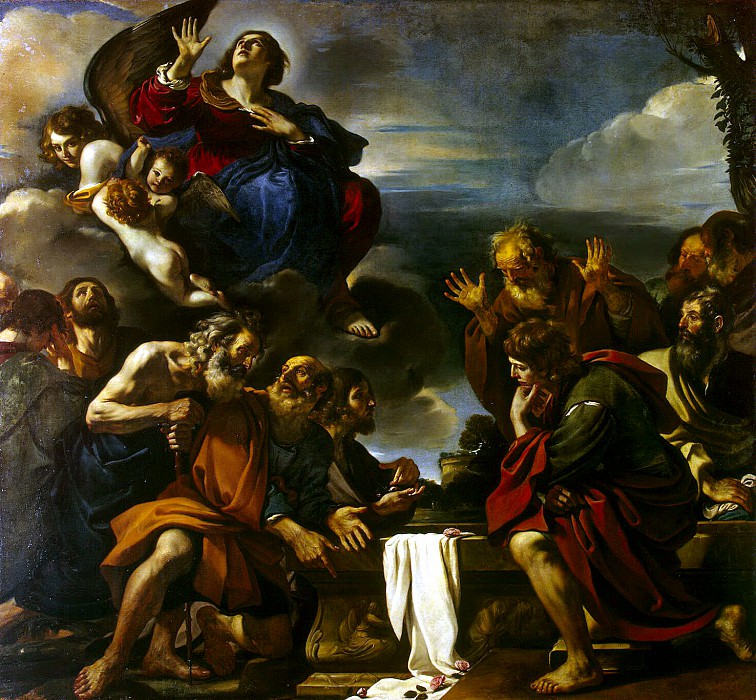 Guercino – Ascension Madonna, Hermitage ~ part 03