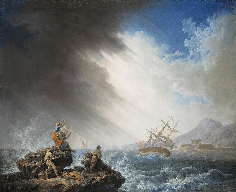 Volare, Pierre-Jacques, known as the Chevalier Volare – Shipwreck, Hermitage ~ part 03