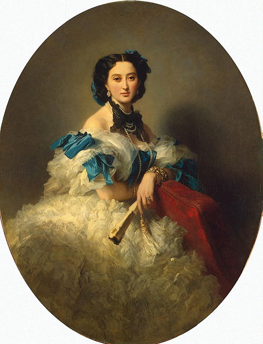 Winterhalter, Francois Xavier – Portrait of Countess Varvara Musina-Pushkina Alexeyevna, Hermitage ~ part 03
