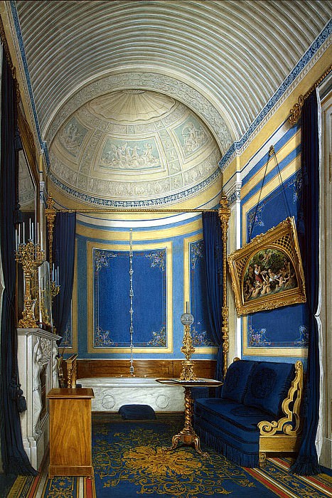 Hau Edward Petrovich – Types of rooms of the Winter Palace. Bathroom of Grand Duchess Maria Alexandrovna, Hermitage ~ part 03