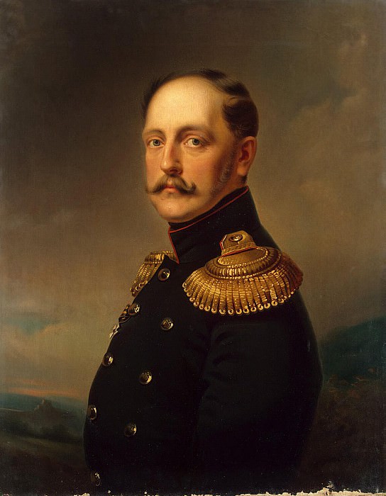 Верне, Орас – Портрет императора Николая I, Эрмитаж ~ часть 3