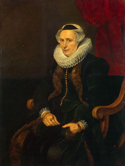 Vos, Cornelis de – Portrait of an elderly woman, Hermitage ~ part 03