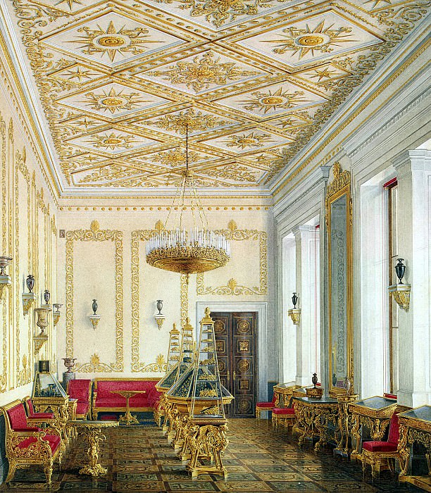 Hau Edward Petrovich – Types halls of the New Hermitage. Study of the Empress, Hermitage ~ part 03