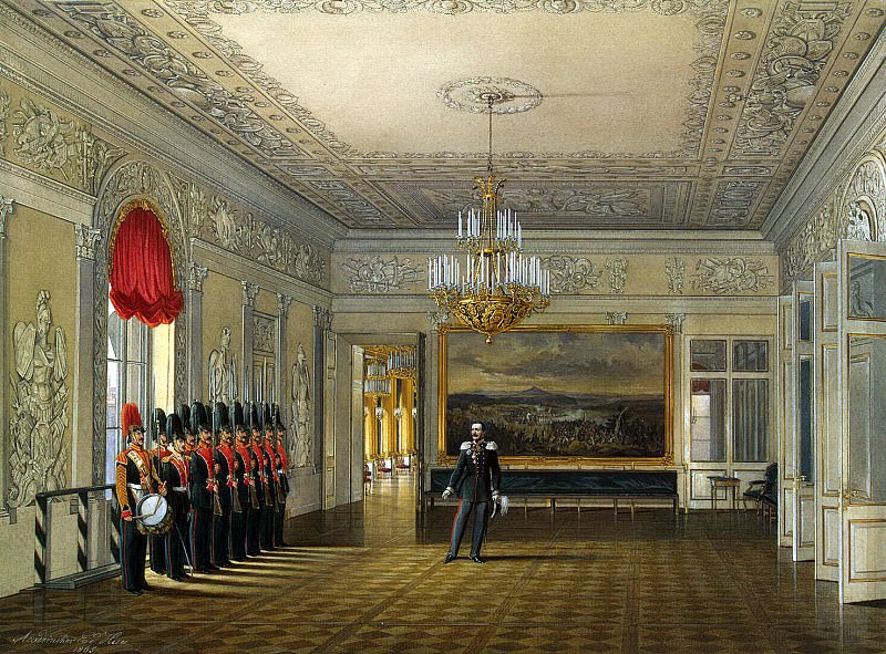 Hau Edward Petrovich – Types of rooms of the Winter Palace. Ground-line Meeting, Hermitage ~ part 03