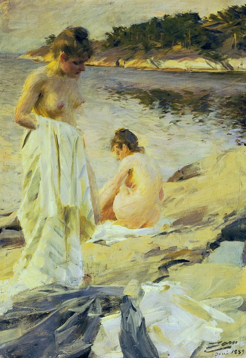 The Bathers, Anders Zorn