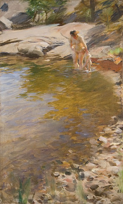 Morning Toilet, Anders Zorn