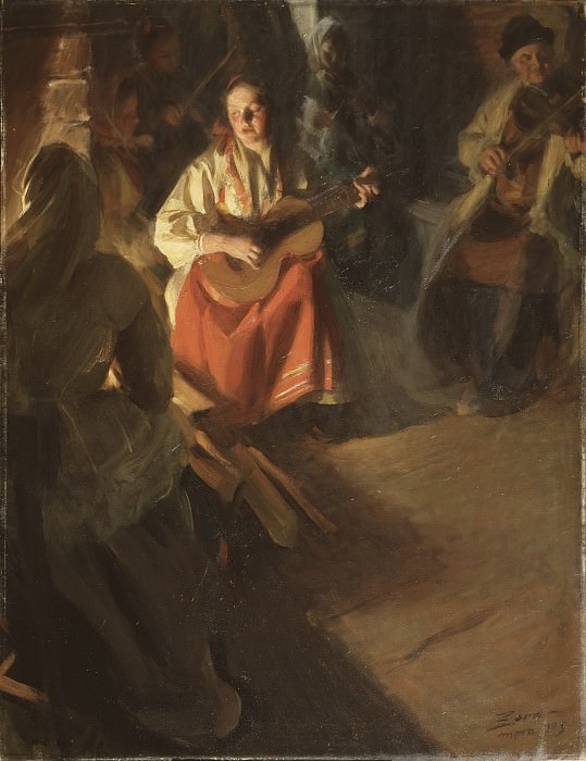 Musical Family, Anders Zorn