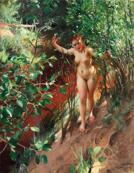 Red sand, Anders Zorn