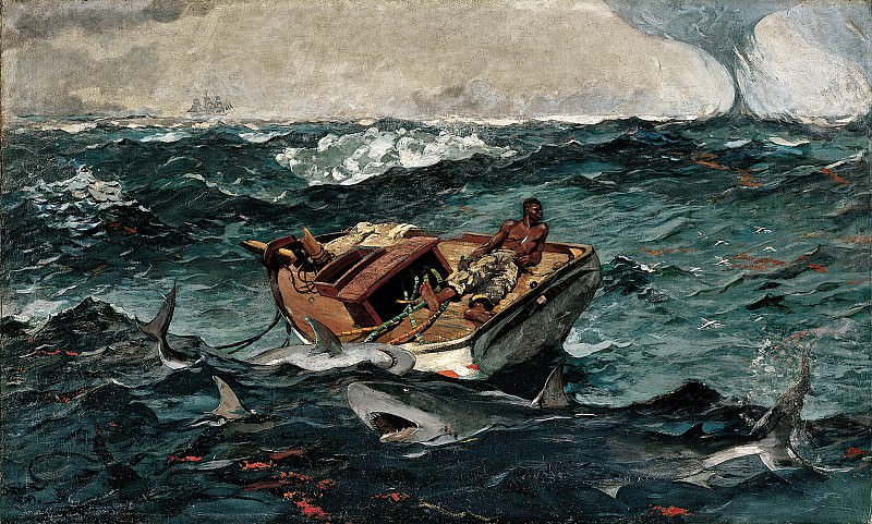 Winslow Homer – The Gulf Stream , part 2 American painters