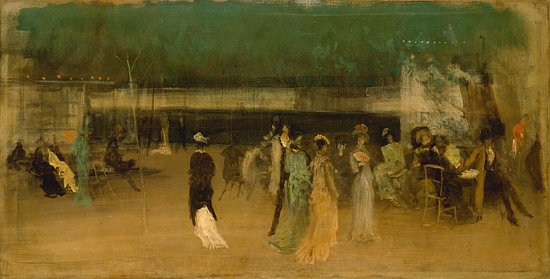 James McNeill Whistler – Cremorne Gardens, No. 2 , part 2 American painters