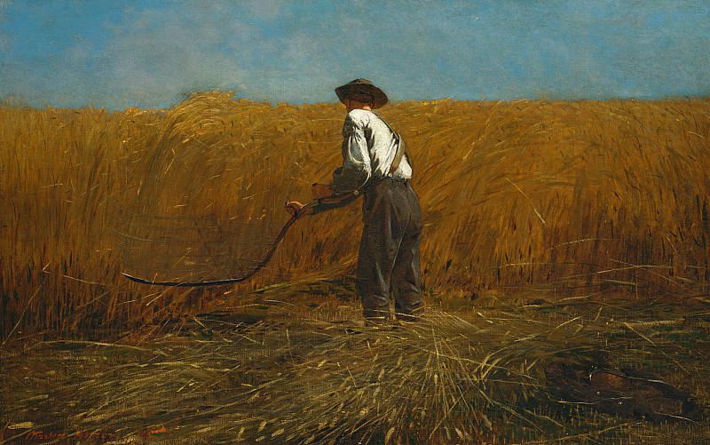 Winslow Homer – The Veteran in a New Field , part 2 American painters