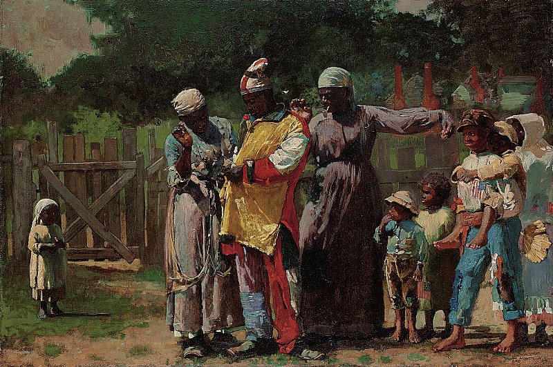 Winslow Homer – Dressing for the Carnival , part 2 American painters