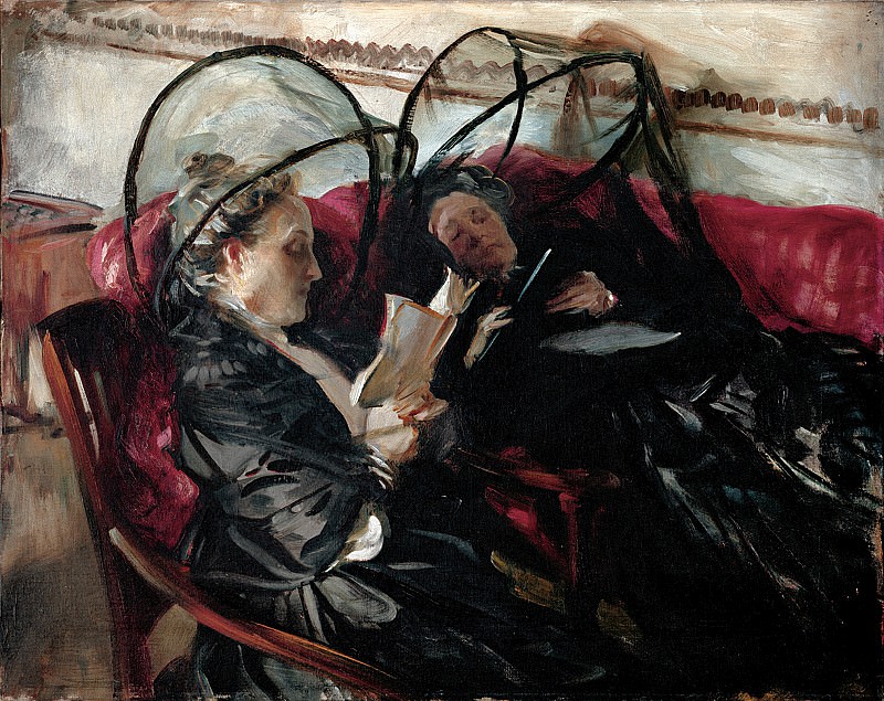 John Singer Sargent – Mosquito Nets , part 2 American painters