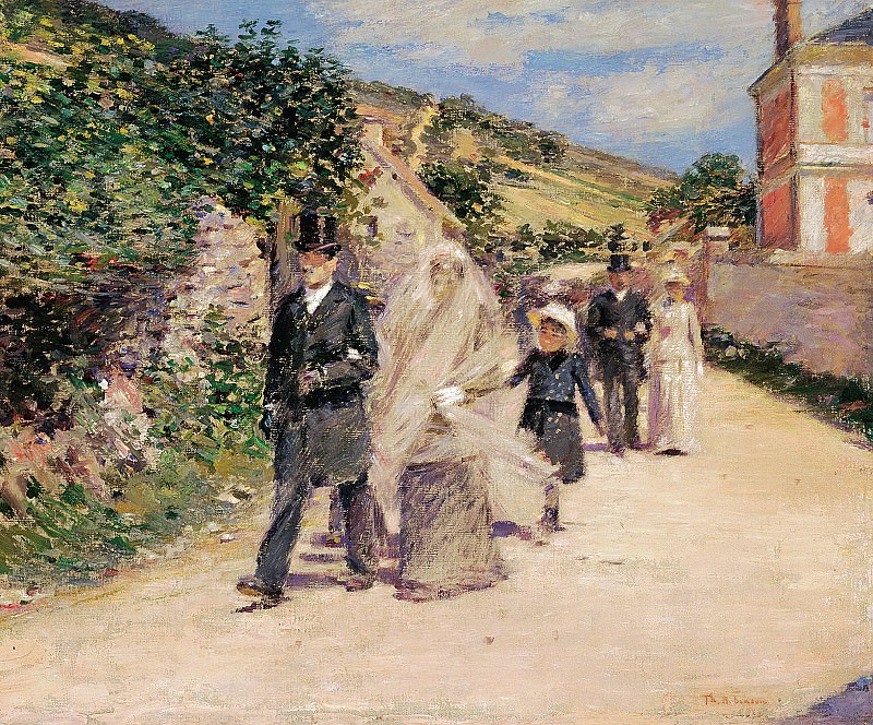 Theodore Robinson – The Wedding March , part 2 American painters