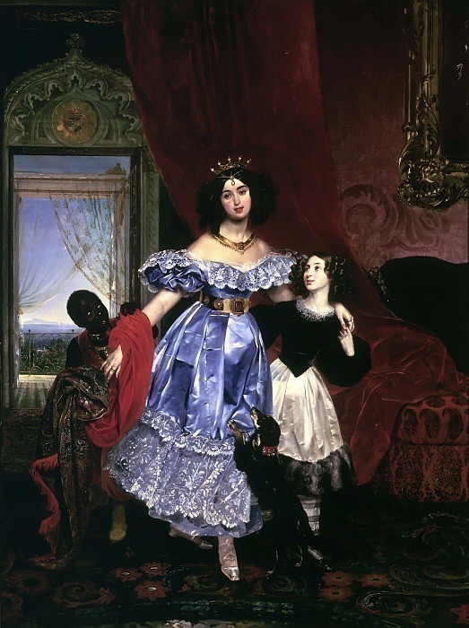 Portrait of Countess Samoilova, Karl Pavlovich Bryullov