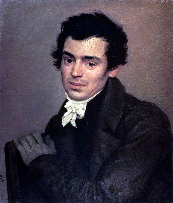 Portrait of architect KA Ton. 1823-1827, Karl Pavlovich Bryullov