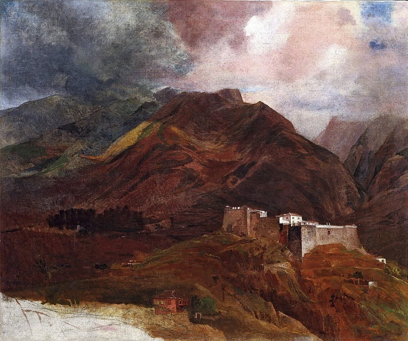 View of Fort Pico on Madeira Island, Karl Pavlovich Bryullov