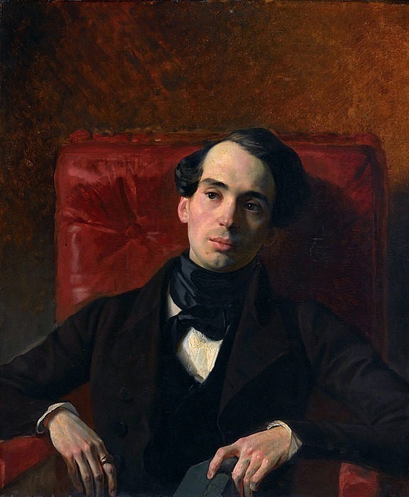 Portrait of the writer Alexander Nikolaevich Strugovshchikov , Karl Pavlovich Bryullov