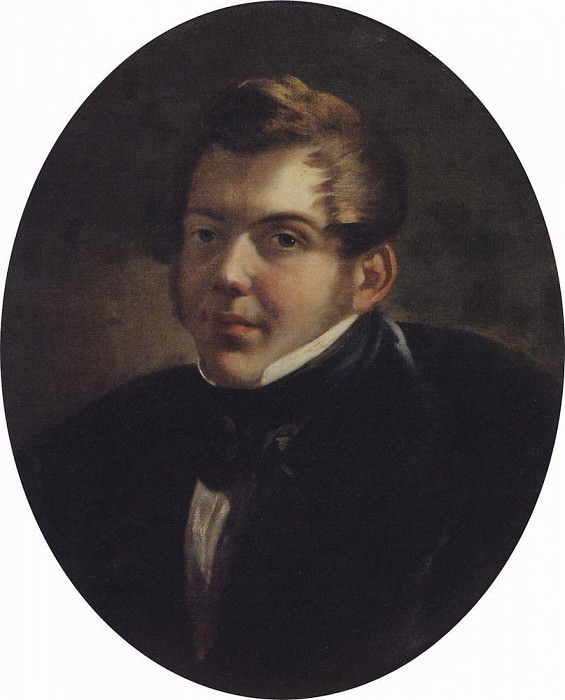 Portrait of the architect MO Lopyrevskogo. 1836, Karl Pavlovich Bryullov