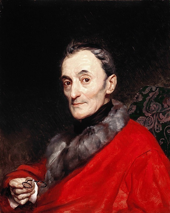 Portrait of the archaeologist Michelangelo Lanci , Karl Pavlovich Bryullov