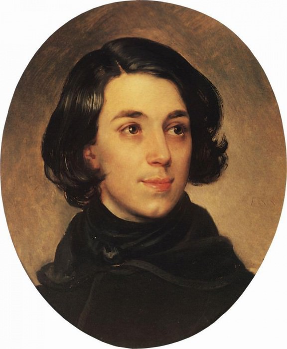 Portrait of the architect I. Monighetti. 1840, Karl Pavlovich Bryullov