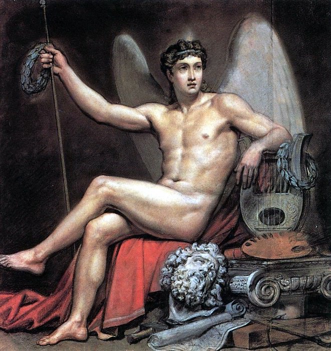 Genius of Art. 1817-1820, Karl Pavlovich Bryullov