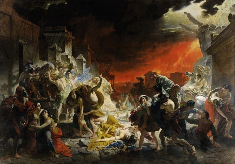 The Last Day of Pompeii, Karl Pavlovich Bryullov