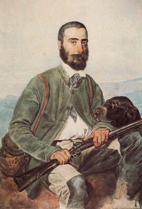 Portrait of Mariano Titton. 1850-1852, Karl Pavlovich Bryullov