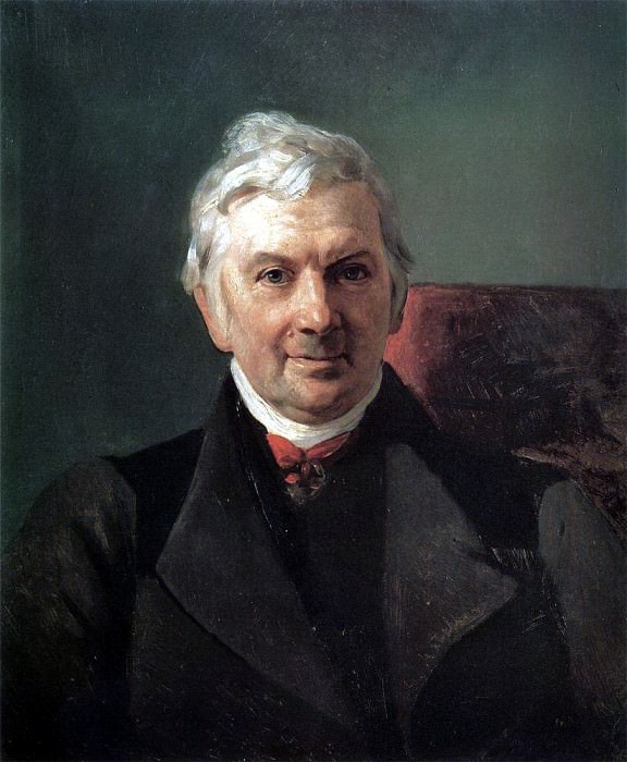 Portrait of Professor Medical-Surgical Academy in Moscow, KA Janisch. 1841, Karl Pavlovich Bryullov