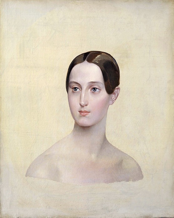 Portrait of Grand Duchess Maria Nikolaevna, Karl Pavlovich Bryullov