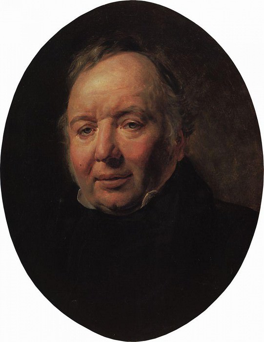 Portrait of an Italian lawyer, Francesco Ascanio. 1834, Karl Pavlovich Bryullov