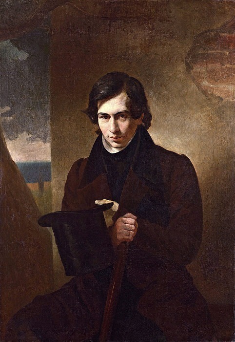 Portrait of the writer Nestor Kukolnik, Karl Pavlovich Bryullov
