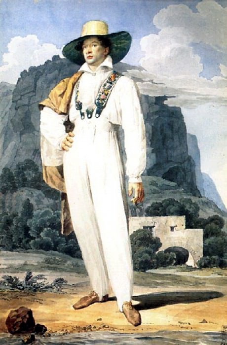Портрет В. А. Перовского. 1824, Карл Павлович Брюллов
