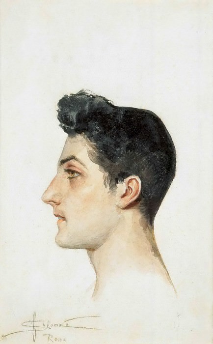 Портрет итальянского юноши, Соломко Сергей Сергеевич