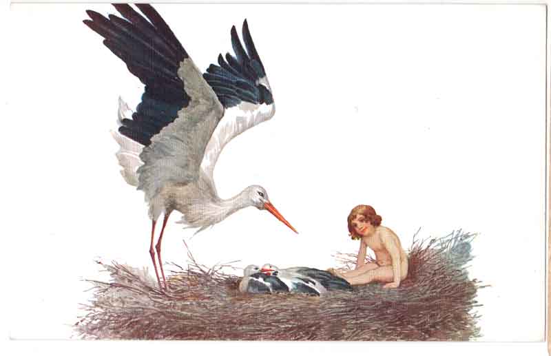 Blessed be the home where the stork had built her nest, Sergey Sergeyevich Solomko