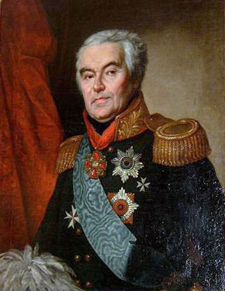 Portrait of Sergey Kuzmich Vyazmitinov . Muranovo, Orest Adamovich Kiprensky