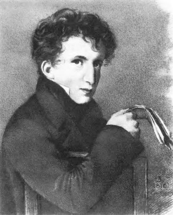 Portrait of Jean-Francois Duval. 1816. B., um. c. emergency, Geneva, Orest Adamovich Kiprensky