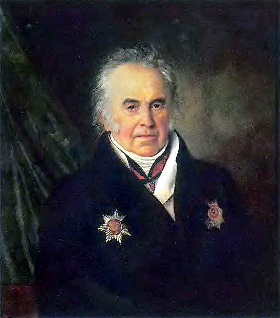 Portrait VS Sheremetev. 1825 H., m. 77h. 67. 5 GTG, Orest Adamovich Kiprensky