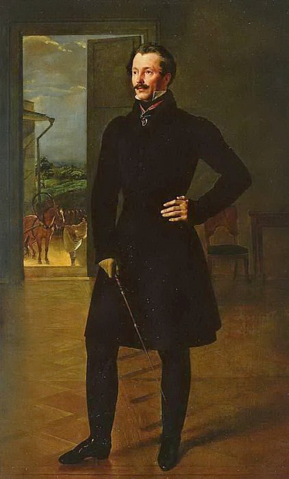 Портрет М. В. Шишмарева. 1827, Орест Адамович Кипренский