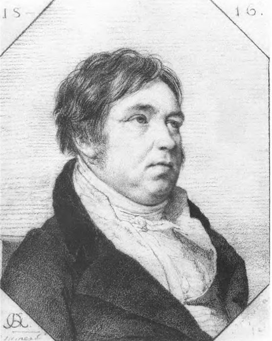 Portrait of IA Krylov. 1816. B., um. c. 16. 9h11. 6. GTG, Orest Adamovich Kiprensky