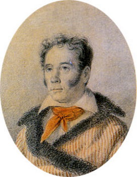 VI Kozlov. 1823-27, Orest Adamovich Kiprensky