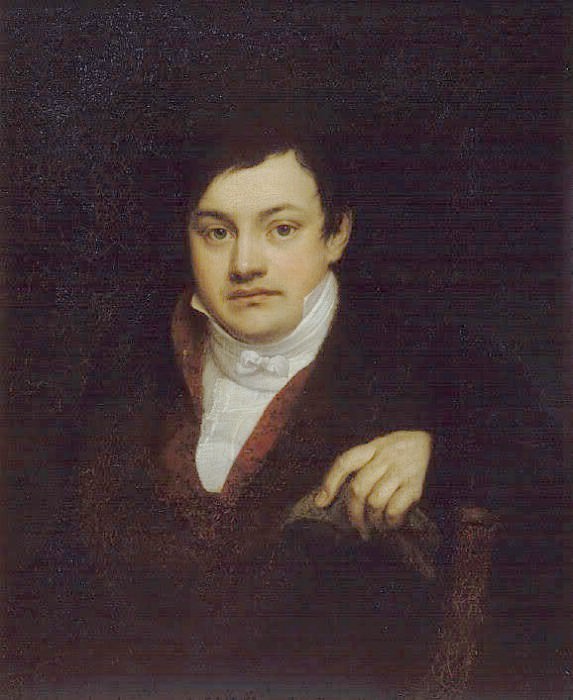 Portrait AI Kusova. 1809. D., m. 73. 3h62. 6 RM, Orest Adamovich Kiprensky