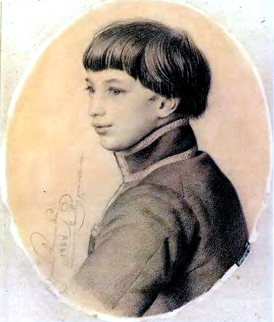 Portrait VP Orlov-Davydov. 1828. B., um. c. 21. 7h17. 5. GTG, Orest Adamovich Kiprensky
